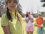 일본 여자 골프 컵 파 3