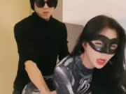 Asian Cosplay Spider woman and Sex