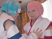 CSCT-005 Miku Abeno and Rika Mari Lesbians